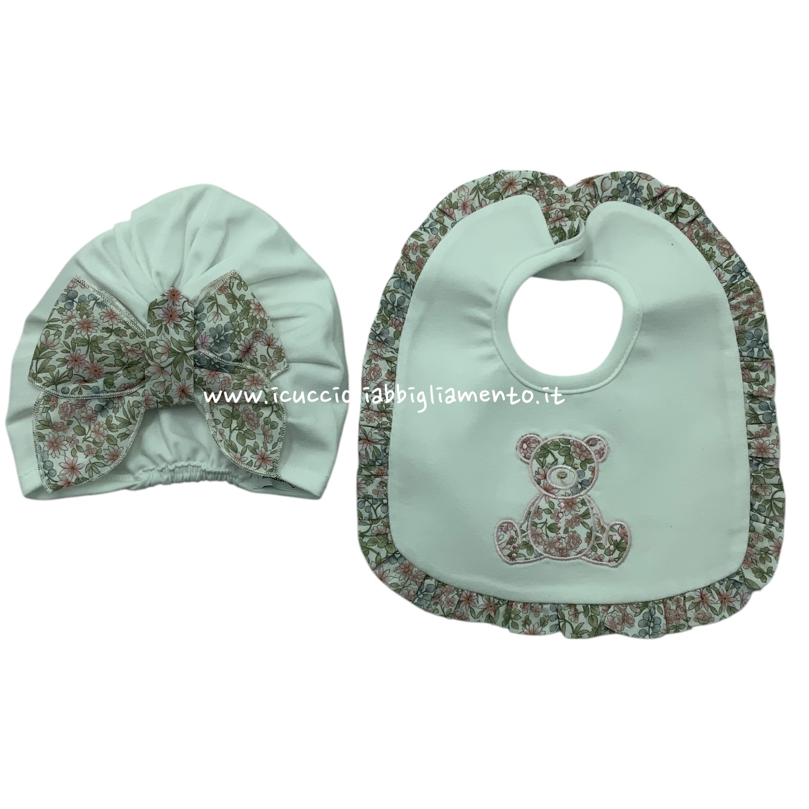 Set cappello e bavetta art.354